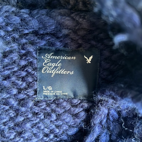 American Eagle - Wool Cardigan Vest - Picture 3 of 5